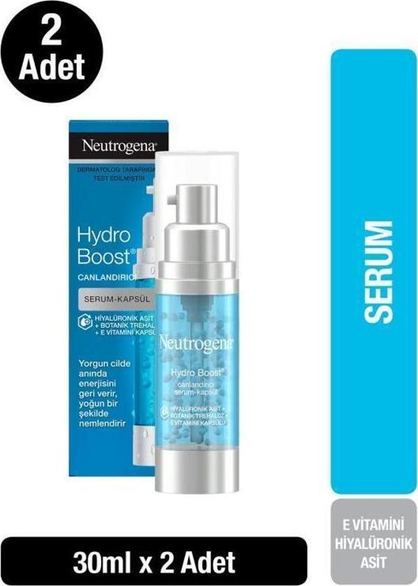 Neutrogena Hydro Boost Canlandırıcı Serum-Kapsül 30 ml x2 - Image 1
