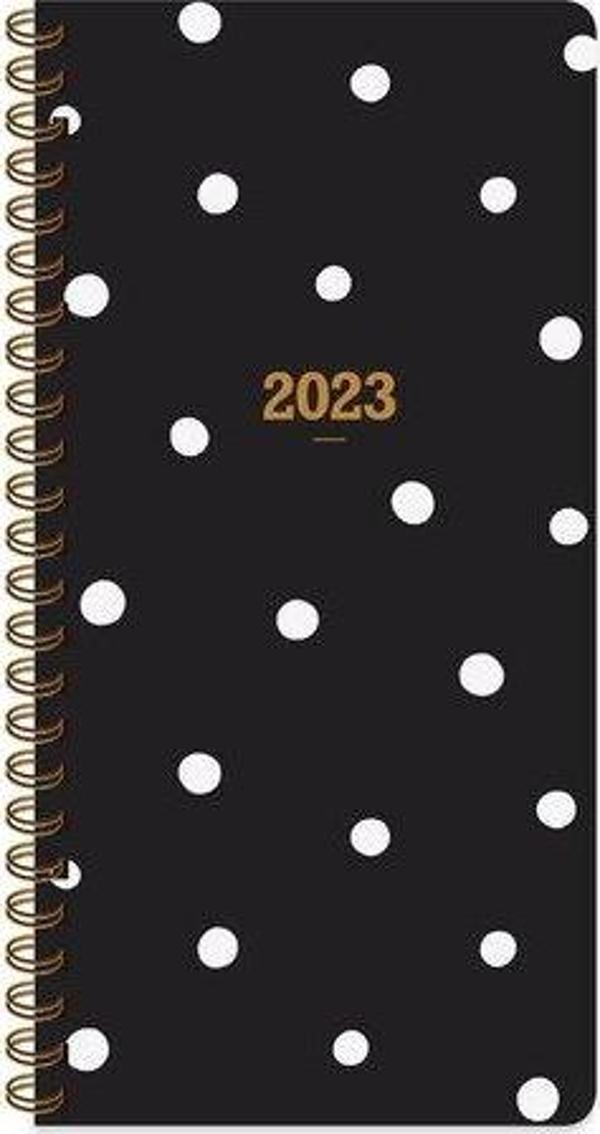 Keskin Color 2023 Cep Ajandası Siyah Puantiye - Image 1