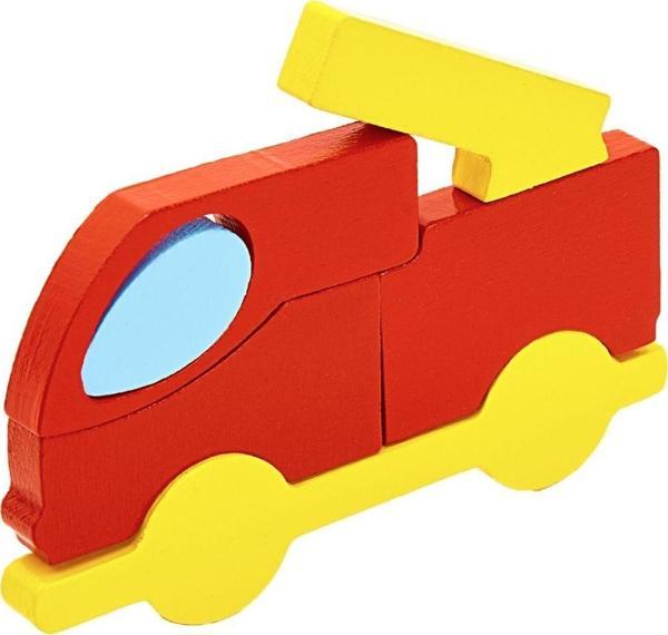 İtfaiye Ahşap Puzzle & Denge Oyunu - Image 1