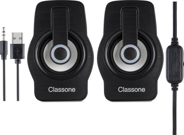 CLASSONE X1 RGB GAMING HOPARLÖR BLACK - Image 1