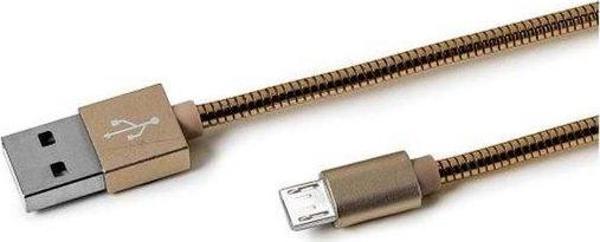 Celly Metal Altın Micro USB Kablo - Image 1