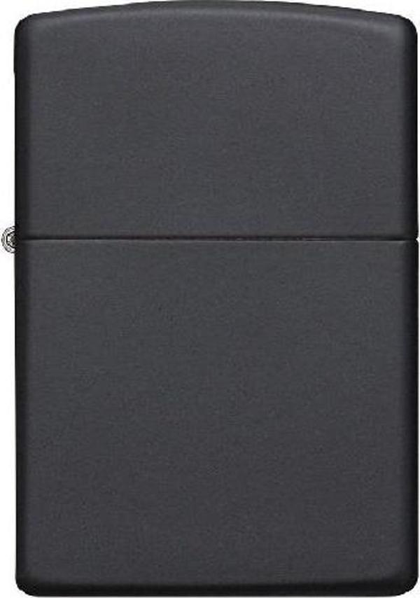Zippo Çakmak Regular Black Matte 218-003764 - Image 1