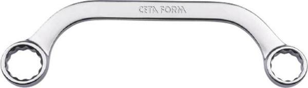 Ceta Form B20-1417 14x17mm Yıldız İki Ağız Yarım Ay Anahtar - Image 1