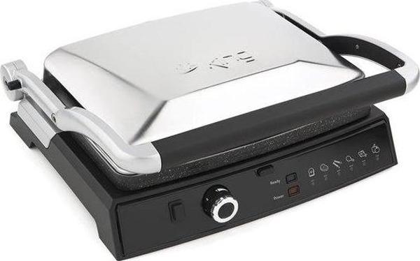 King K462 Grillmaster Izgara Ve Tost Makinesi Inox - Image 1