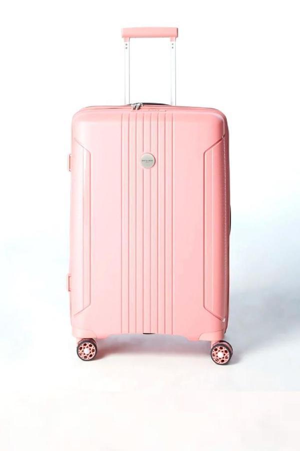 Pierre Cardin 04PC7060-01-PD Trolley 70 CM Pudra Valiz - Image 1