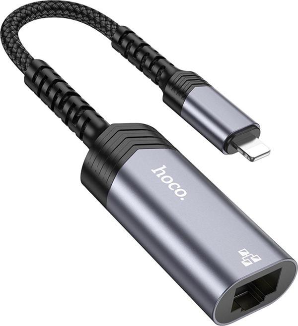 UA26 Tak Çalıştır Lightning to RJ45 100 Mbps Ethernet Dönüştürücü - Image 1