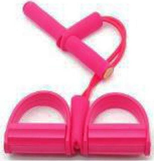 Body Trimmer Pembe Ayak Çekme Egzersiz Lastiği - Image 1