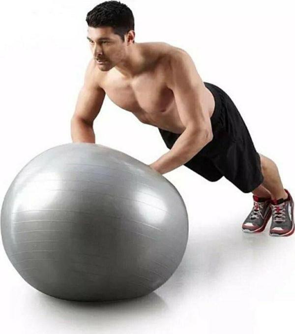 Clifton Pilates Topu 65Cm + Pompa Gri - Image 1
