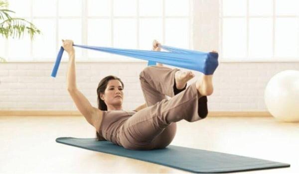 CMT Pilates  Jimnastik Bantı Egzersiz Direnç Yoga Lastiği - Image 1
