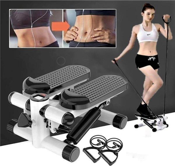 Cooltech Ipli Fitness Stepper Egzersiz Aleti Total Body Twister Crosstep Step Siyah - Image 1