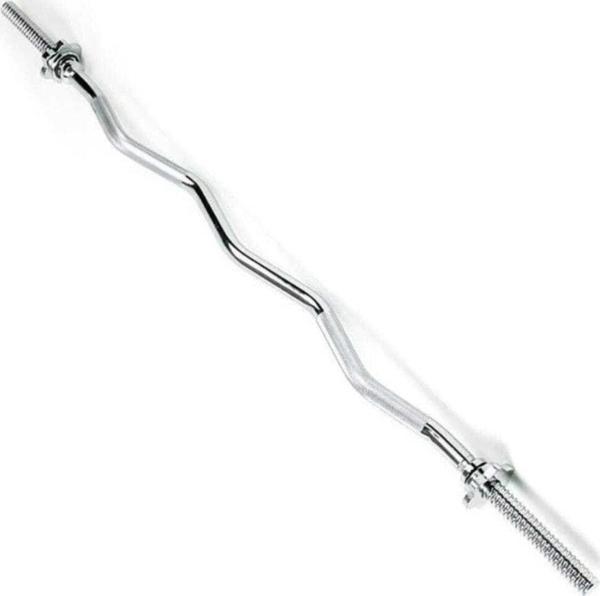 Leyaton 120 Cm Z Içi Dolu Krom Uzun Bar (Ağırlık - Halter - Dambıl Barı) - Image 1