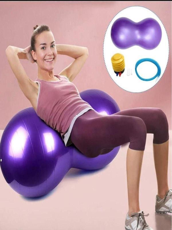 Leyaton Fıstık Topu - Pilates Top (Mor) - Image 1