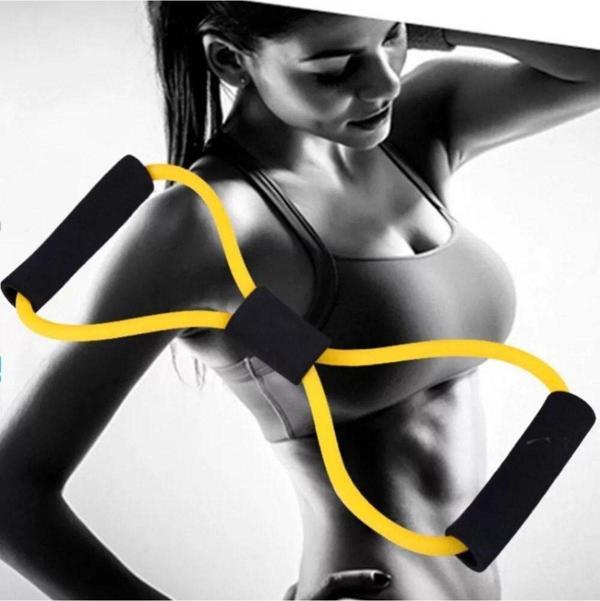 Leyaton Egzersiz Pilates Direnç Bandı - Sarı - Image 1