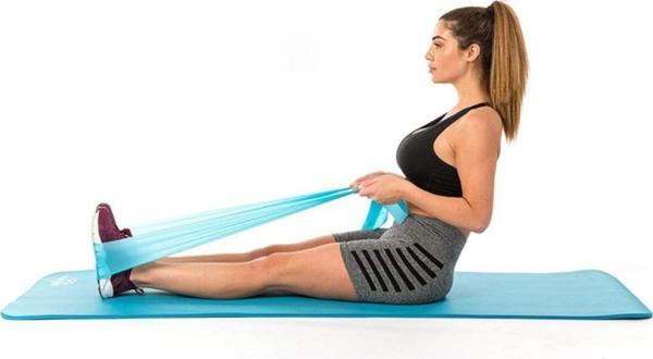 Leyaton Elastik Genişletici Streç Egzersiz Lastik Bant Fitness Ekipmanları Mavi - Image 1