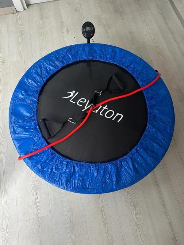 Leyaton Sayaçlı 102 Cm Trampolin (Egzersiz Lastikli Trambolin) - Image 1