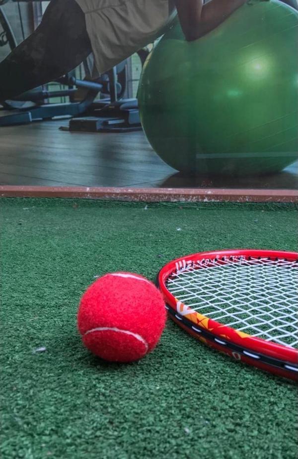 Werkon 1 Adet Antrenman Tenis Topu Kırmızı - Image 1
