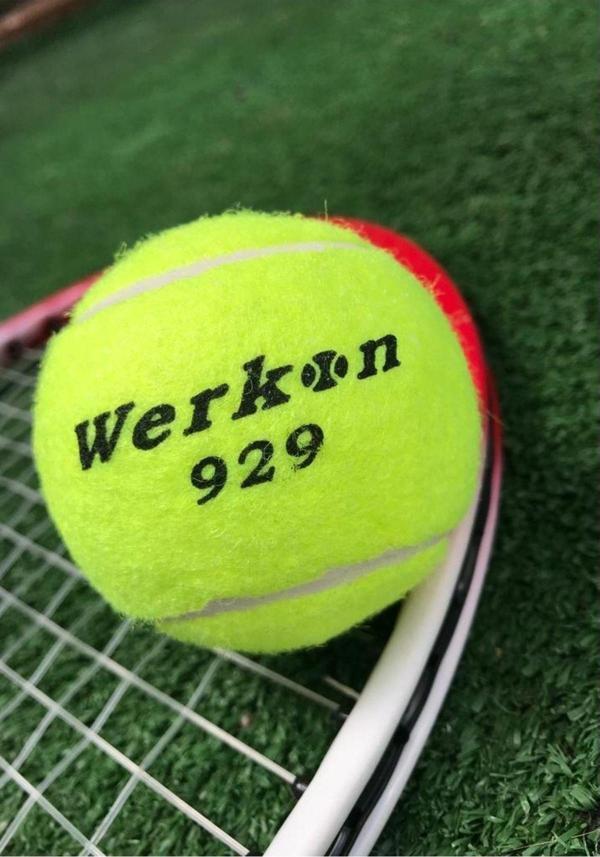 Werkon 1 Adet Antrenman Tenis Topu Sarı - Image 1