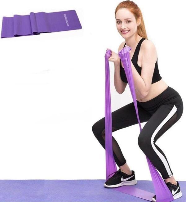 Werkon Pilates Bandı Mor Orta Sert - Image 1