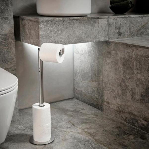Joseph Joseph EasyStore Luxe Paslanmaz Çelik Tuvalet Kağıdı Standı (70594) - Image 1