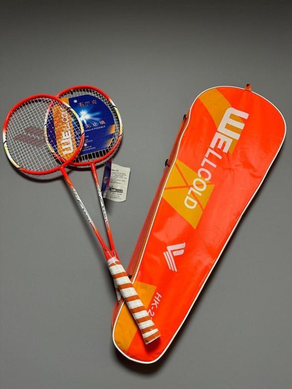 Wellcold Badminton Profesyonel Raket Seti Çantalı Hk2331T - Image 1