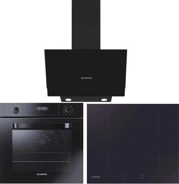 Hoover Ankastre Set Siyah ( HH 64 CCB- HDG6C2GBTK-HOT 3051 BI/E ) - Image 1