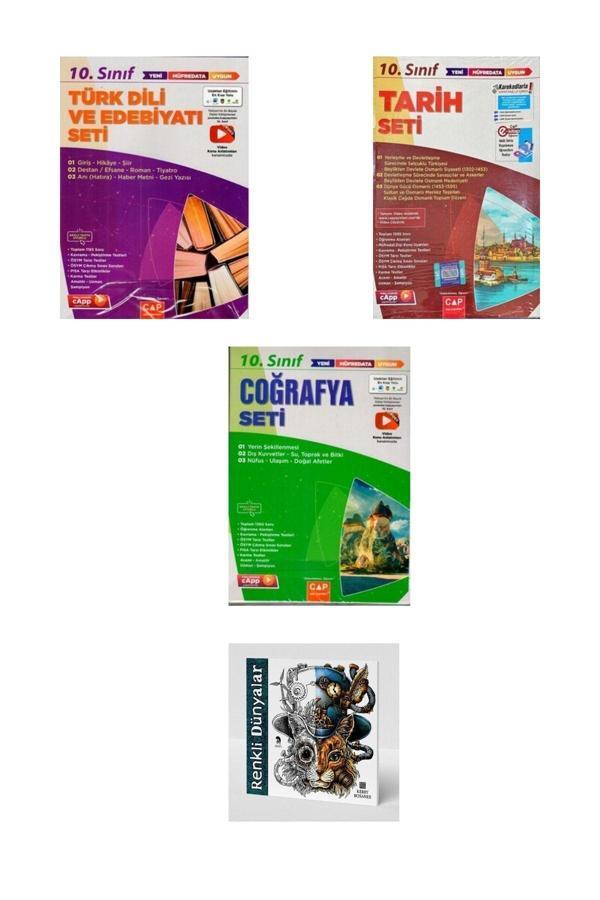 Çap Yayınları 2025 - 10. Sınıf Anadolu Lisesi Sözel Tüm Dersler Set 4 Kitap - Sihirli Dünyalar Hediyeli - Çap Yayınları - Image 1
