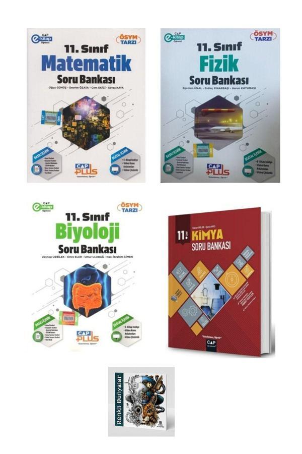 Çap Yayınları 2025 11. Sınıf Tüm Dersler Sayısal Soru Bankası Seti (4 KİTAP) Hediyeli - Çap Yayınları - Image 1