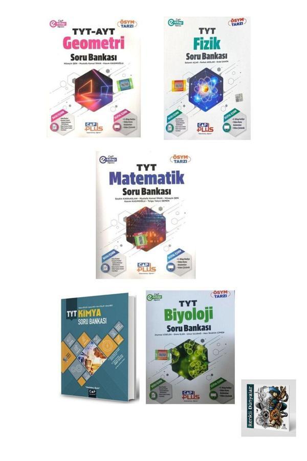 Çap Yayınları 2025 Tyt Tüm Dersler Sayısal Soru Bankası Seti 5 Kitap (RENKLİ DÜNYALAR HEDİYELİ) - Çap Yayınları - Image 1
