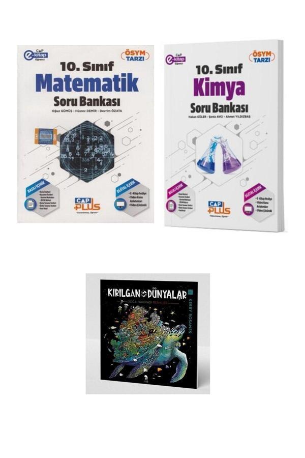 Çap Yayınları 225 - 10. Sınıf Matematik - Kimya Soru Bankası - (KIRILGAN DÜNYALAR HEDİYELİ) - Çap Yayınları - Image 1