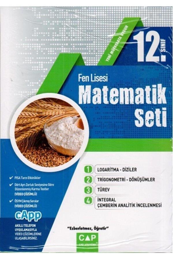 Çap Yayınları 12. Sınıf Fen Lisesi Matematik Seti - Çap Yayınları - Image 1