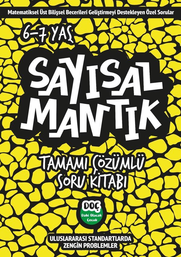 Dahi Olacak Çocuk Yayınları Sayısal Mantık Tamamı Çözümlü Soru Bankası 6-7 Yaş (1 ve 2. Sınıf) - Dahi Olacak Çocuk Yayınları - Image 1