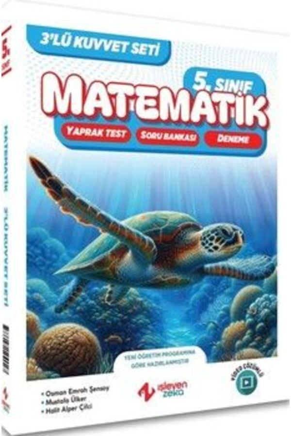 İşleyen Zeka Yayınları İşleyen Zeka 5. Sınıf Matematik 3 lü Kuvvet Serisi Seti - İşleyen Zeka Yayınları - Image 1