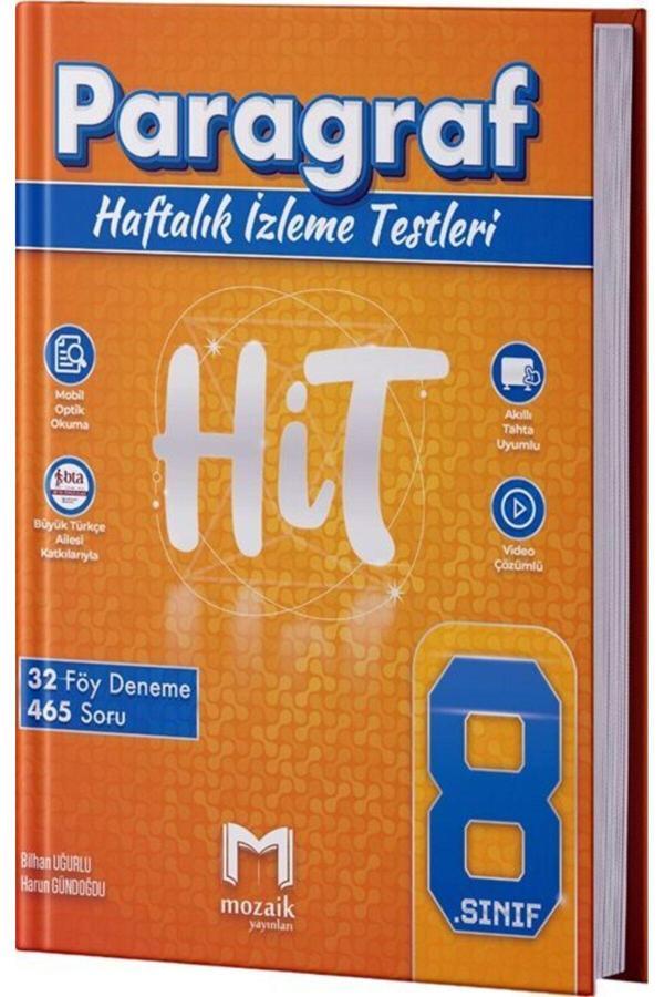 Mozaik Yayınları 8. Sınıf Paragraf HİT 32'li Deneme - Mozaik Yayınları - Image 1