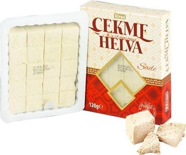 Elvan Çekme Helva Sade 120 Gr. (1 Paket) - Image 1
