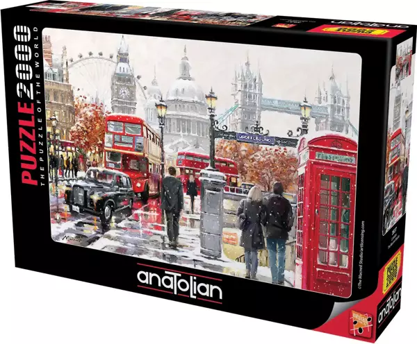 Anatolian 2000 Parçalık Puzzle - London 3937 - Image 1