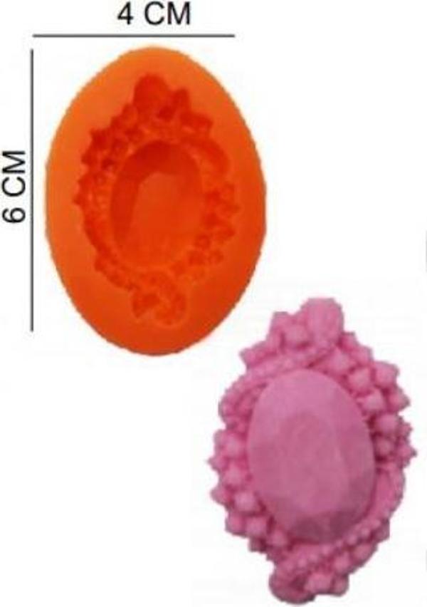 ŞEKER HAMUR KALIBI SİLİKON ÇERÇEVE 4*6 CM - Image 1