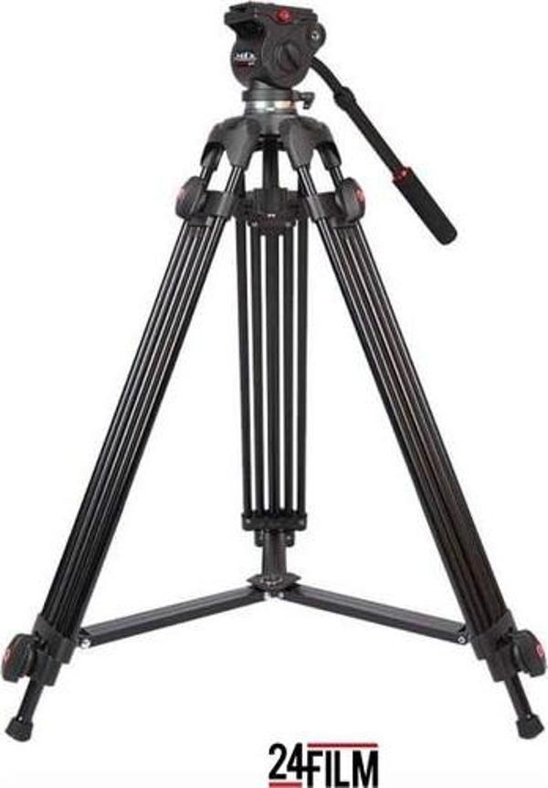 Pdx 508B Pro Profesyonel Video Tripod 190CM 9 kg Taşıma - Image 1
