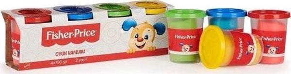 Fisher-Price 4'lü Paket 4x100 gr Oyun Hamuru  - Image 1