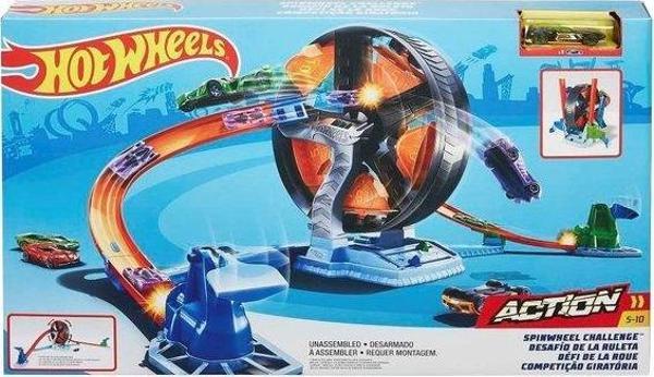 Hot Wheels GJM77 Dönen Tekerlek Macerası Yarış Seti - Image 1