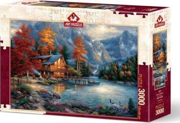 Art Puzzle 3000 Parça Güz Yansıması 5523 - Image 1