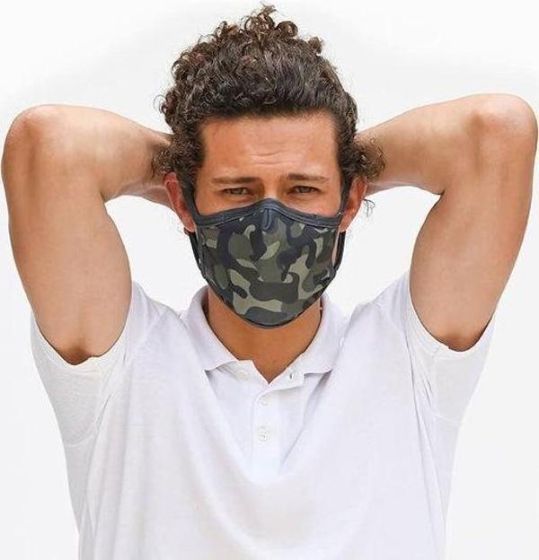 Tissum Camouflage Yetişkin Yıkanabilir Filtreli Maske - Image 1