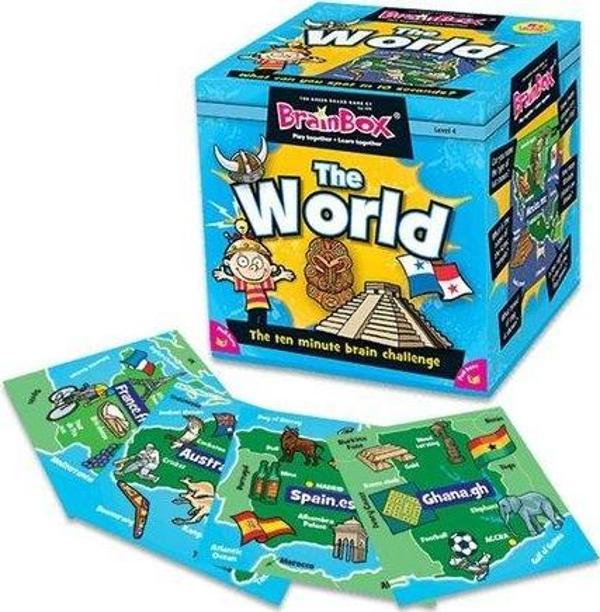 GreenBoard BrainBox The World - İngilizce - Image 1