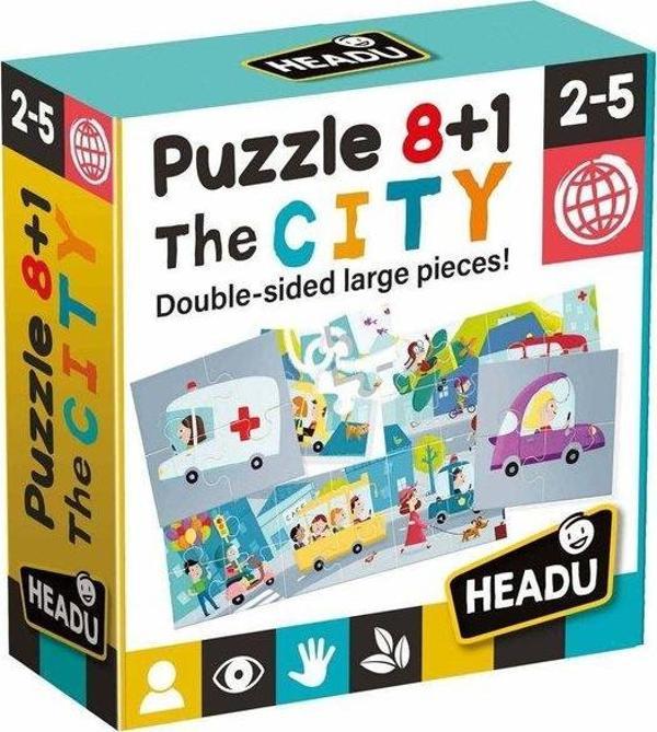 Headu 8+1 City Puzzle - Image 1