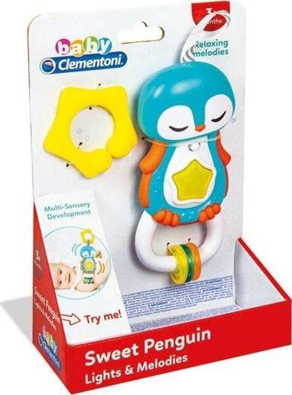 Clementoni Baby İnteraktif Penguen Çıngırak 17331 - Image 1