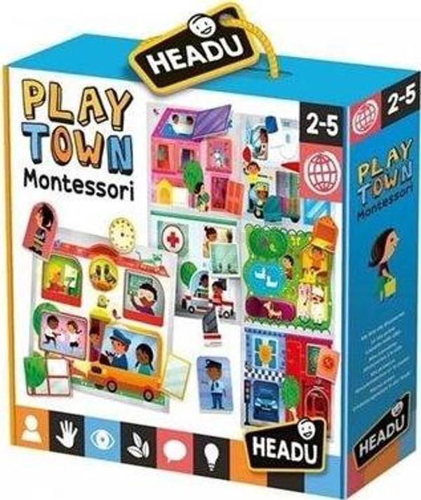 Headu Baby Play Town Montessorı (2-5 Yaş - Image 1