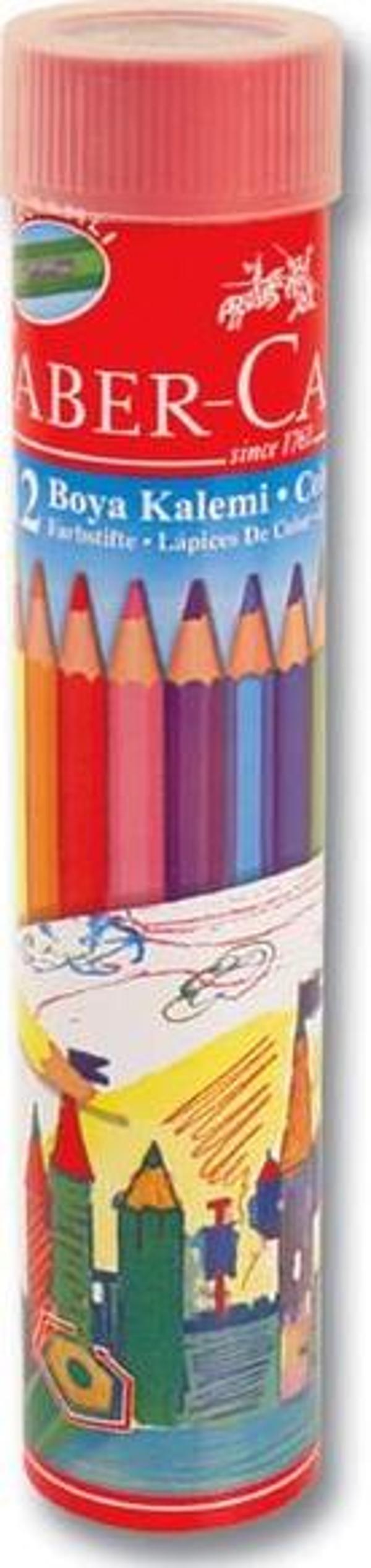 Faber-Castell 12 Renk Metal Tüpte Boya Kalemi - Image 1