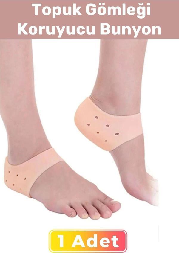 Özel Üretim Diken Çorabı Tabanlık Silikon Topuk Gömleği Koruyucu Bunyon 1 Adet - Image 1