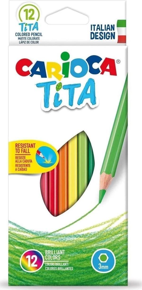 Carioca Tita Kuru Boya Kalemi 12'li - Image 1