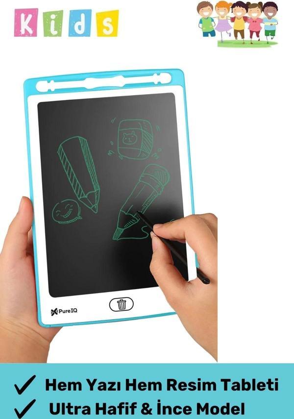Premium Lcd Ekranlı Kalemli Dijital Çizim Tableti Yazı Tahtası Boyama Resim Akıllı Tablet 8,5 Inç - Image 1
