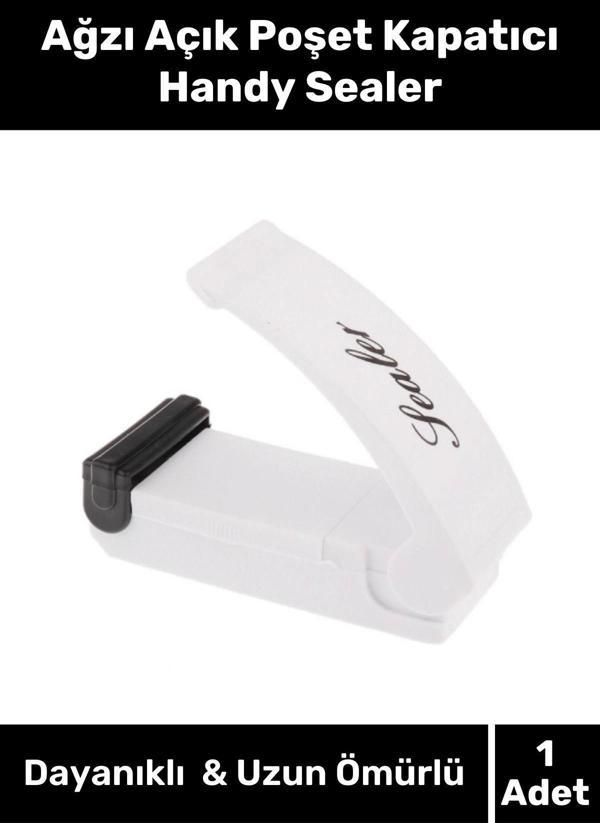 Premium Seri Pilli Yiyecekleri Taze Tutan Pratik Ağzı Açık Poşet Kapatıcı Handy Sealer - Image 1